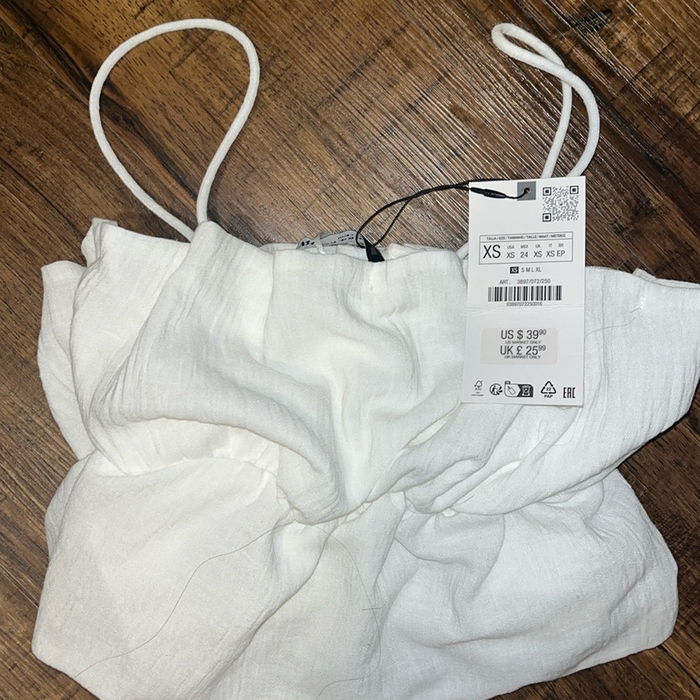 Zara Crop Top Tank Top